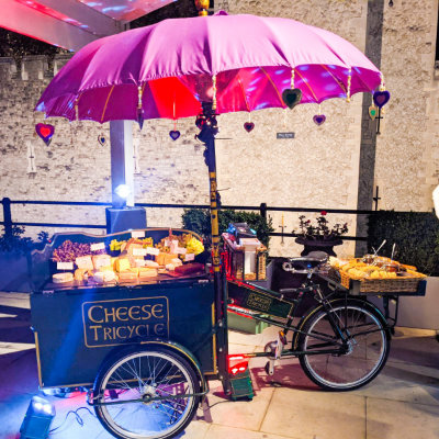 Ideas Box Cheese Tricycle Eventify event planners London