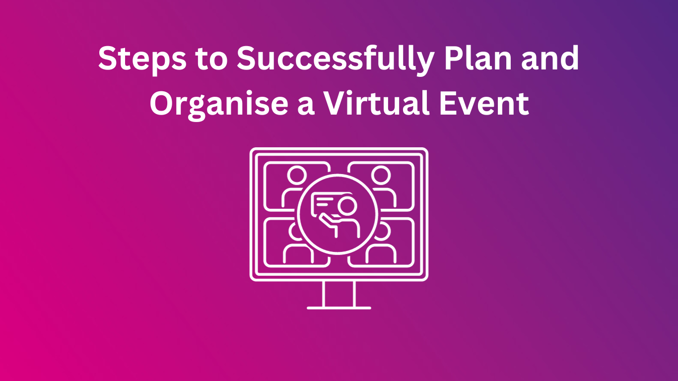 plan and organize a virtual event
